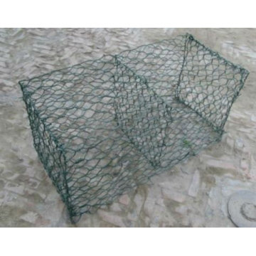 Galvanizado y malla Gabion recubierta de PVC